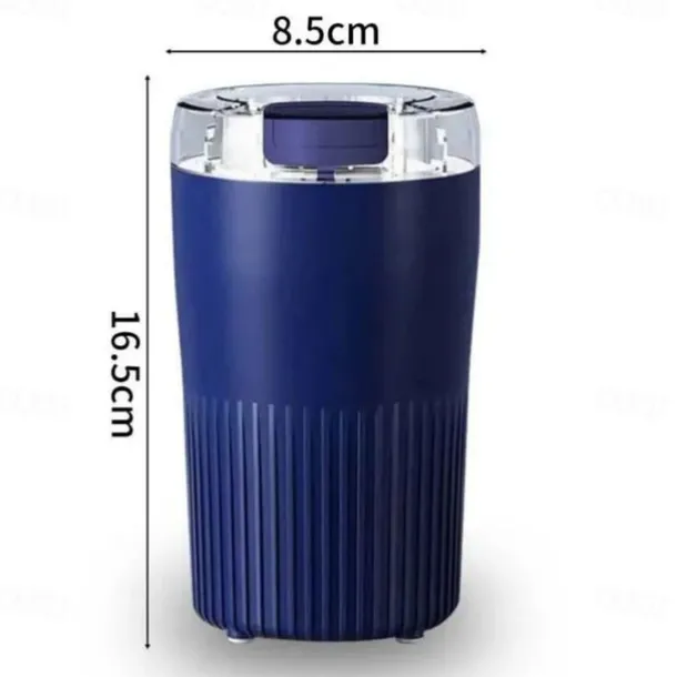 Mini Electric Coffee Grinder,Stainless Steel Grain Grinder and Coffee Mill - Kitchen Herb Grinder for Home Use