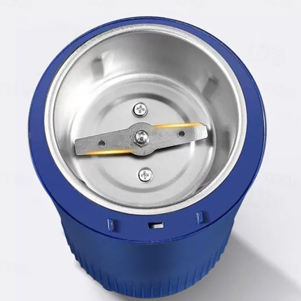 Mini Electric Coffee Grinder,Stainless Steel Grain Grinder and Coffee Mill - Kitchen Herb Grinder for Home Use