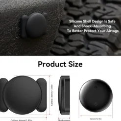 Mini GPS Tracker, Rastreador GPS para Carros Sin Suscripcion, Mini GPS Tracker for Vehicles, Undetectable GPS Tracke for Car,for iPhone/Android , Airtag Pet, Dog, Bag, Kids