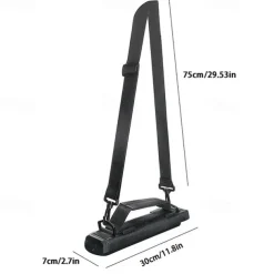 Mini Lightweight Nylon Golf Club Carrier Bag Carry Driving Range Travel Bag Golf Training Case With Adjustable Shoulder Straps