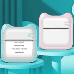 Mini Pocket Printer Bluetooth Photo Picture HD Label Student Thermal Paper Student Wrong Question Mini Portable Printer For Learning