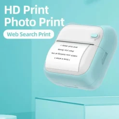 Mini Pocket Printer Bluetooth Photo Picture HD Label Student Thermal Paper Student Wrong Question Mini Portable Printer For Learning