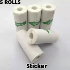 Mini Pocket Printer Bluetooth Photo Picture HD Label Student Thermal Paper Student Wrong Question Mini Portable Printer For Learning