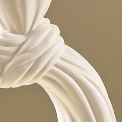 Minimalist Spiral Circle Vase, Resin Home Decor for Dining Room, Hotel, Restaurant, Tabletop and Entryway Decoration, Ideal for Floral and Green Plant Hydroponics, All-Season Use