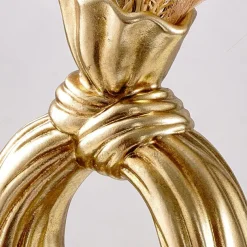 Minimalist Spiral Circle Vase, Resin Home Decor for Dining Room, Hotel, Restaurant, Tabletop and Entryway Decoration, Ideal for Floral and Green Plant Hydroponics, All-Season Use