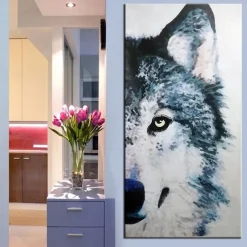 Mintura Handmade Abstract Zebra Animal Oil Paintings On Canvas Wall Art Decoration Modern Pictures For Home Decor Rolled Frameless Unstretched Painting