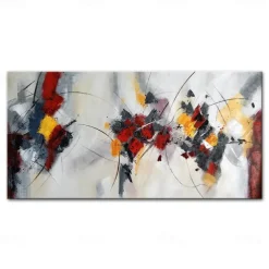 Mintura Handmade Oil Painting On Canvas Wall Art Decoration Modern Abstract Picture For Home Decor Rolled Frameless Unstretched Painting