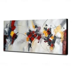 Mintura Handmade Oil Painting On Canvas Wall Art Decoration Modern Abstract Picture For Home Decor Rolled Frameless Unstretched Painting