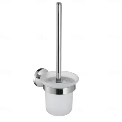Mirror Polished Silver Toilet Brush Holder Matt Black Rustproof SUS304 Stainless Steel Bathroom Accessories High Quality