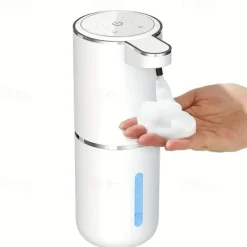 380mL Capacity Automatic Soap Dispenser - Touchless USB Rechargeable and Motion-Sensing Technology