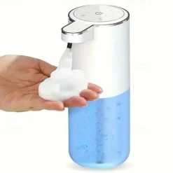 380mL Capacity Automatic Soap Dispenser - Touchless USB Rechargeable and Motion-Sensing Technology