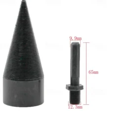 38mm (1.45IN) Drill Bit Chop Wood Splitting Tool Cone Log Splitters Breaking Machine Breaker Firewood Chopper