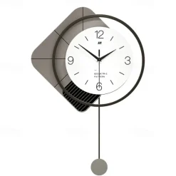 Modern Design Wall Clock Large Swing Living Room 3D Clocks Simple Hanging Horologe Home Decoration Wall Watch 49*73CM 55*80CM 40*60cm