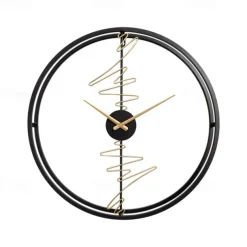 Modern Home Decoration Fashion Quiet Clock Living Room TV Wall Personality Wall Clock Art Decoration Wall Clock 60 cm