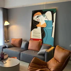 Modern Oil Painting On Canvas hand painted Abstract firgure Oil Painting Hand Painted Large abstract oil painting Wall Art famous painting For Home Decoration picture