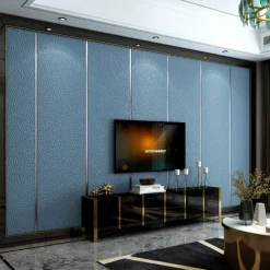 Modern Style Wallpaper Non-wovon Wallpaper Adhesive Required Wall Mural,Cabinet Furniture Countertop Paper Roll Wallpaper,20.8