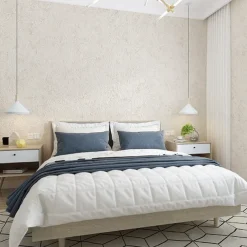 Modern Style Wallpaper PVC Wallpaper Adhesive Required Water-Proof Wall Mural,Cabinet Furniture Countertop Paper Roll Textured Wallpaper,20.8