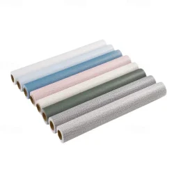 Modern Vinyl Waterproof Removable Smooth Wallpaper Sticker Self-Adhesive Contact Paper for Furniture Stickers Kitchen Living Room 300x60cm