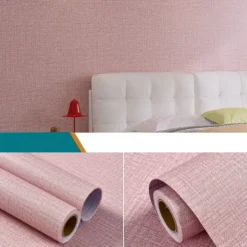Modern Vinyl Waterproof Removable Smooth Wallpaper Sticker Self-Adhesive Contact Paper for Furniture Stickers Kitchen Living Room 300x60cm