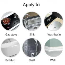 Monster Tape Waterproof Wall Stickers Reusable Heat Resistant Bathroom Home Decoration Tapes Transparent Double Sided Nano Tape 3*200cm