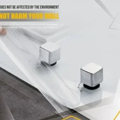 Monster Tape Waterproof Wall Stickers Reusable Heat Resistant Bathroom Home Decoration Tapes Transparent Double Sided Nano Tape 3*200cm