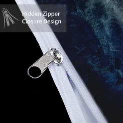 Moon Night Wolf Duvet Cover Set - Includes Duvet Cover and Pillowcases - Mystical Wolf and Moon Design - Soft and Comfortable Fabric