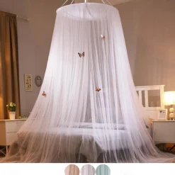 Mosquito Canopy Net Bed Curtains, Easy to Install, Suitable for Adult and Children