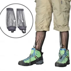 Mosquito Leg Gaiters Netting Quick-Drying Socks for Camping Hiking Hunting Gardening Fishing