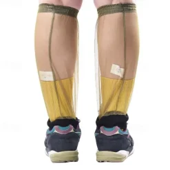 Mosquito Leg Gaiters Netting Quick-Drying Socks for Camping Hiking Hunting Gardening Fishing
