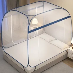 Mosquito Net Pop Up Ten Folding Netting Bed Tent,Portable Mosquito Netting with Bottom,Bug Net,Canopy Outdoor,Camping Tent,Insect Screen,Ultralight,Folding Design
