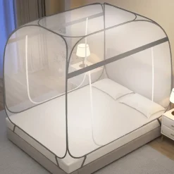 Mosquito Net Pop Up Ten Folding Netting Bed Tent,Portable Mosquito Netting with Bottom,Bug Net,Canopy Outdoor,Camping Tent,Insect Screen,Ultralight,Folding Design