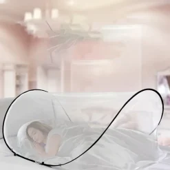 Mosquito Net Single Bed Netting Tent Portable Protections Household Textiled Bed Net Tent For Indoor Outdoor Sleep