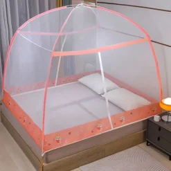 Mosquito Net Summer Foldable Portable Travel Anti-mosquito for Tent Home Double Door Mosquito Net