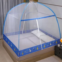 Mosquito Net Summer Foldable Portable Travel Anti-mosquito for Tent Home Double Door Mosquito Net