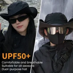 Mountaineering Fisherman Hat Adult Hat Sunshade Quick-drying Breathable Mask Anti-ultraviolet Men Women