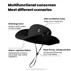 Mountaineering Fisherman Hat Adult Hat Sunshade Quick-drying Breathable Mask Anti-ultraviolet Men Women