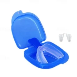 Mouth Guard Stop Teeth Grinding Anti Snoring Bruxism with Case Sleep Aid Eliminates Snoring Health Care Anti Snore Mouthpiece