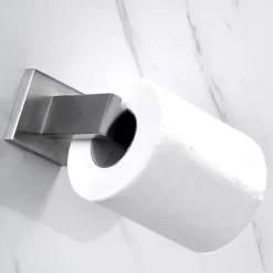 Multifunction Bathroom Accessory Set Include Towel Bar Toilet Paper Holder and Robe Hooks Stainless Steel Bathroom Shelf Wall Mounted 1or3or4 pcs