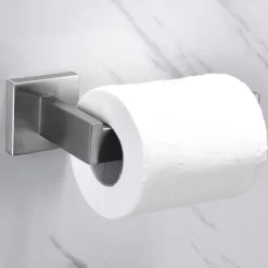 Multifunction Bathroom Accessory Set Include Towel Bar Toilet Paper Holder and Robe Hooks Stainless Steel Bathroom Shelf Wall Mounted 1or3or4 pcs