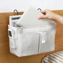 Multi-function Bedside Storage Hanging Bag Bed Table Basket Bedside Organizer Shelf Hanging Bag For Home Storage