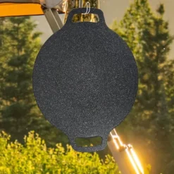 Multi-Function Medical Stone Grill Pan Non-Stick Pan,Non-Stick Coating Frying Pan,Round BBQ Griddle with Handle,Multifunctional Stove Plate for Meats,Pancakes,Ribs