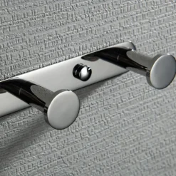 Multifunction Robe Hook, Modern Style, 304 Stainless Steel, 4-Finish Black, Chrome, Brushed, Gold- for Bathroom and Bedroom Wall Mounted