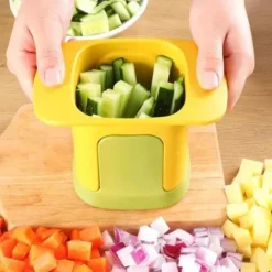 Multi-Function Vegetable Cutter Household Hand-Pressed French Fries Vegetable Cutter Potato Dicing Artifact Kitchen Vegetable Cutting Artifact