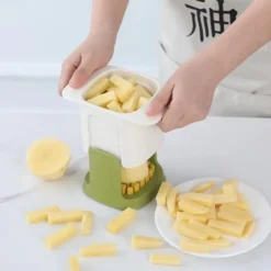 Multi-Function Vegetable Cutter Household Hand-Pressed French Fries Vegetable Cutter Potato Dicing Artifact Kitchen Vegetable Cutting Artifact