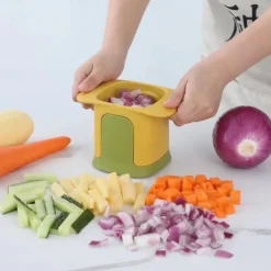 Multi-Function Vegetable Cutter Household Hand-Pressed French Fries Vegetable Cutter Potato Dicing Artifact Kitchen Vegetable Cutting Artifact