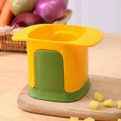 Multi-Function Vegetable Cutter Household Hand-Pressed French Fries Vegetable Cutter Potato Dicing Artifact Kitchen Vegetable Cutting Artifact