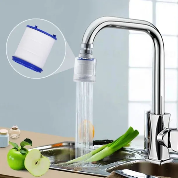 Multifunctional Anti-splash Head Pressurized Filter Water Saver Pp Cotton Filter Faucet To Effectively Filter Sediment Faucet