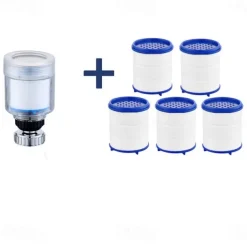 Multifunctional Anti-splash Head Pressurized Filter Water Saver Pp Cotton Filter Faucet To Effectively Filter Sediment Faucet