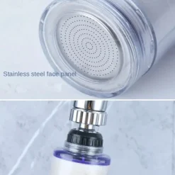 Multifunctional Anti-splash Head Pressurized Filter Water Saver Pp Cotton Filter Faucet To Effectively Filter Sediment Faucet