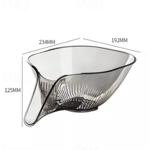 Multi-functional Drain Basket, Sink Strainer Colander - Multi-Functional Corner Sink Draining Basket for Fruit and Vegetable Washing - Kitchen Accessories